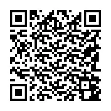 QR kód a telefonszámhoz +19182042413