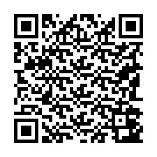 QR kód a telefonszámhoz +19182043853