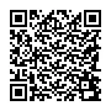 Código QR para número de teléfono +19182492586