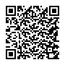 Código QR para número de teléfono +19182750197