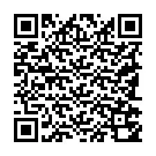 Código QR para número de teléfono +19182750198