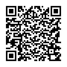 Código QR para número de telefone +19182750560