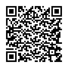 Código QR para número de teléfono +19182754436