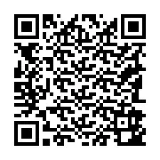 QR-Code für Telefonnummer +19182942849