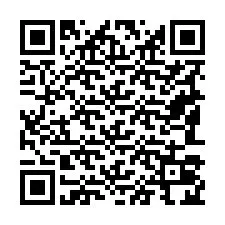 QR kód a telefonszámhoz +19183024007