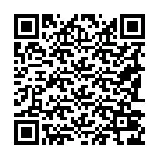 QR код за телефонен номер +19183026263