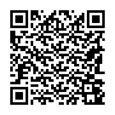 QR-koodi puhelinnumerolle +19183041357