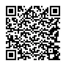 QR kód a telefonszámhoz +19183042335