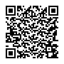 QR-code voor telefoonnummer +19183042544