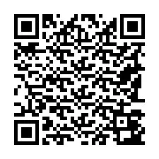 QR Code pour le numéro de téléphone +19183043097