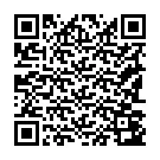 QR kód a telefonszámhoz +19183043371