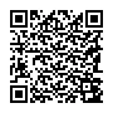 QR kód a telefonszámhoz +19183043642