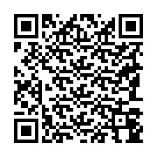 QR Code สำหรับหมายเลขโทรศัพท์ +19183044002