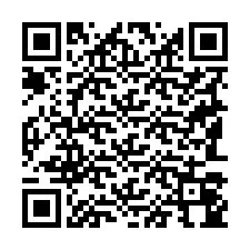 QR-код для номера телефона +19183044012