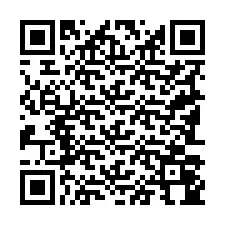 QR kód a telefonszámhoz +19183044368