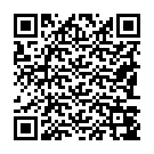 QR-код для номера телефона +19183047427