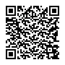 QR-код для номера телефона +19183047428