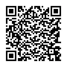 QR kód a telefonszámhoz +19183049189