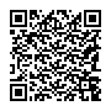 Código QR para número de teléfono +19183049905
