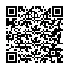 QR Code สำหรับหมายเลขโทรศัพท์ +19183049977