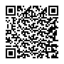 QR-code voor telefoonnummer +19183226833