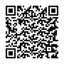 QR-code voor telefoonnummer +19183226858