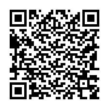 QR kód a telefonszámhoz +19183358554