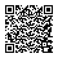 Código QR para número de teléfono +19183380763