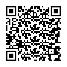 QR kód a telefonszámhoz +19183434016