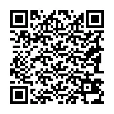 Kode QR untuk nomor Telepon +19183434409