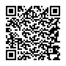 Código QR para número de telefone +19183434873