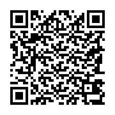 QR kód a telefonszámhoz +19183437086