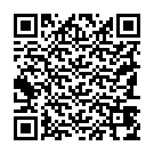 Código QR para número de teléfono +19183474880