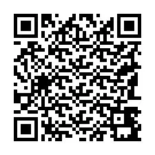 QR Code pour le numéro de téléphone +19183491854