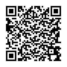 QR kód a telefonszámhoz +19183494462