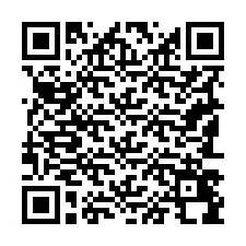 QR kód a telefonszámhoz +19183498685