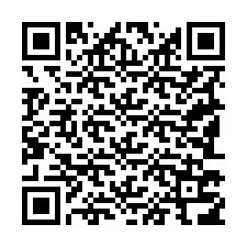 QR kód a telefonszámhoz +19183716234
