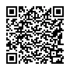 QR kód a telefonszámhoz +19183722257