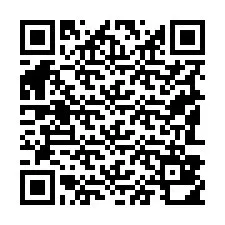 QR Code pour le numéro de téléphone +19183810653