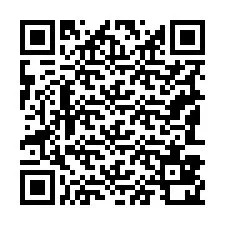 Código QR para número de teléfono +19183820545