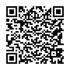 Codice QR per il numero di telefono +19183829863