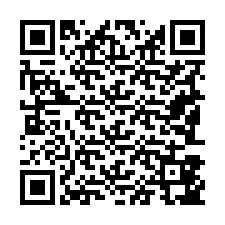 QR Code pour le numéro de téléphone +19183847037