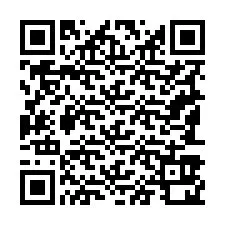 Codice QR per il numero di telefono +19183920885