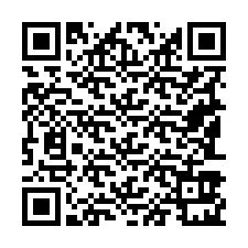 Codice QR per il numero di telefono +19183921867