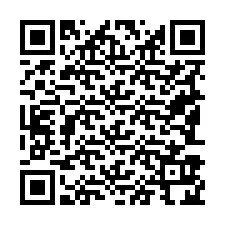 QR-koodi puhelinnumerolle +19183924123