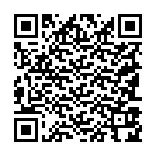 Código QR para número de telefone +19183924178