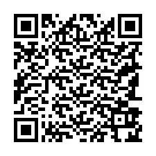 Código QR para número de telefone +19183924380