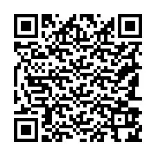 Código QR para número de teléfono +19183924381