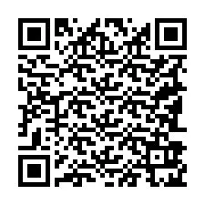 QR kód a telefonszámhoz +19183925278