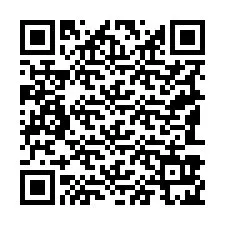 QR-code voor telefoonnummer +19183925444